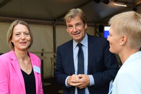 Stefanie Otte und Volker Schmidt. Foto: Peter Müller